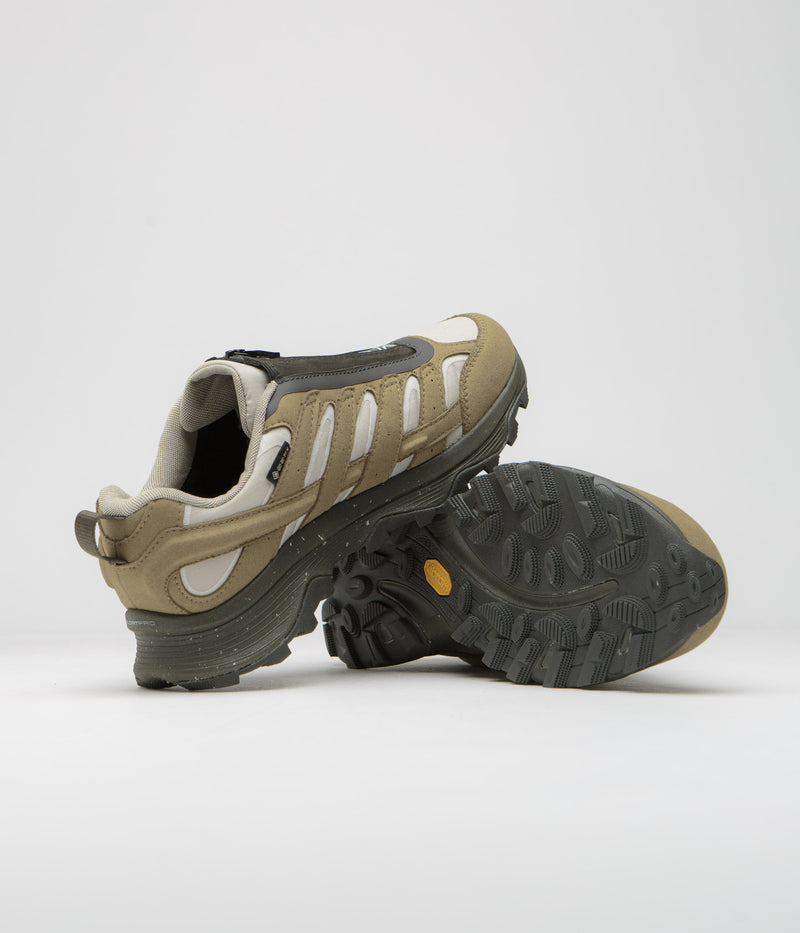 Merrell Moab Speed Zip GTX SE Shoes in Coyote and Olive