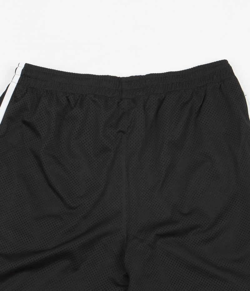 Adidas Mesh Shorts in Black and White / Pulse Lime