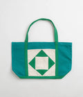 Mollusk Beach Tote Bag in Blue Sea