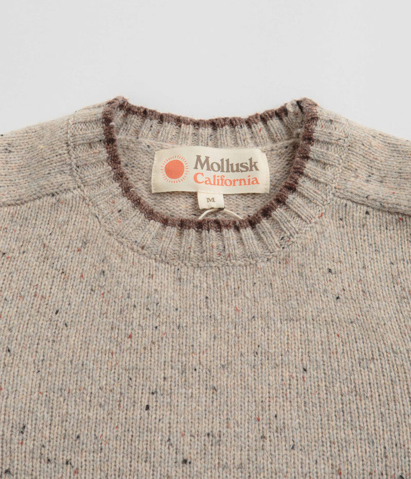 Mollusk Cambridge Sweatshirt in Wheat Tipped