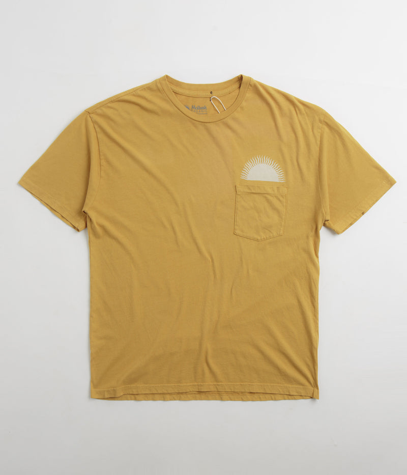 Mollusk Country Sun T-Shirt in Mustard