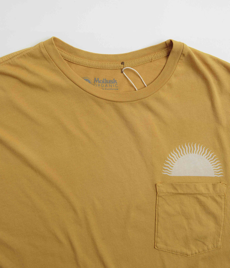 Mollusk Country Sun T-Shirt in Mustard