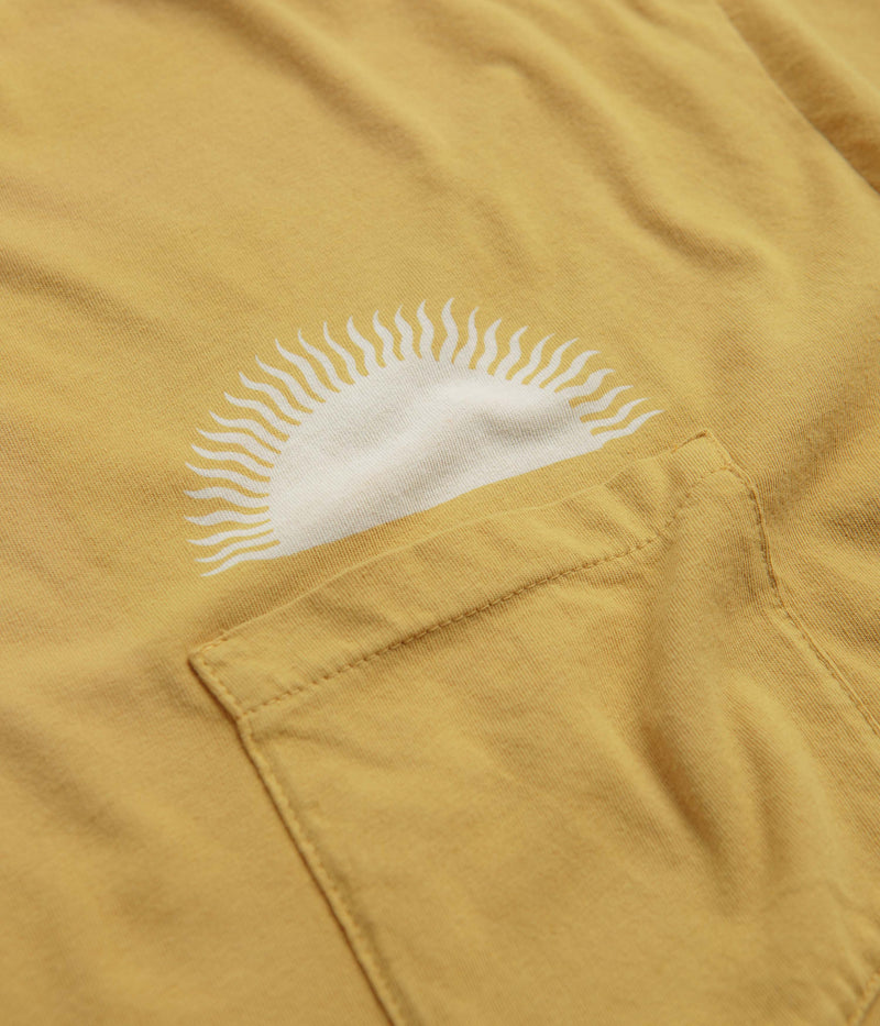 Mollusk Country Sun T-Shirt in Mustard