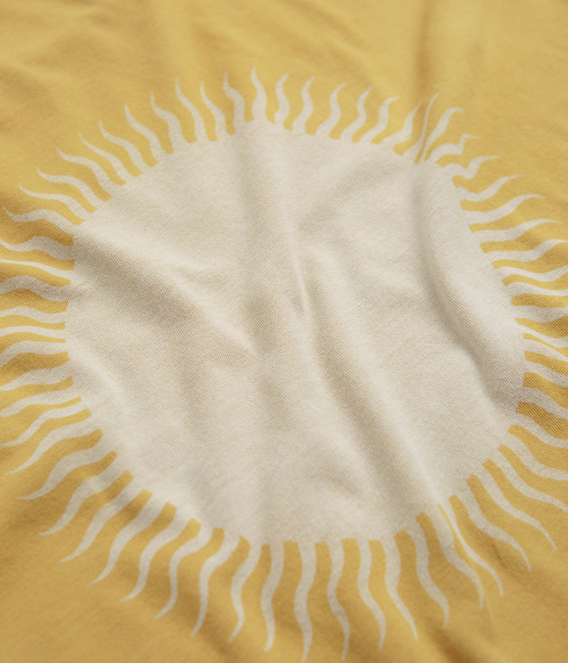 Mollusk Country Sun T-Shirt in Mustard