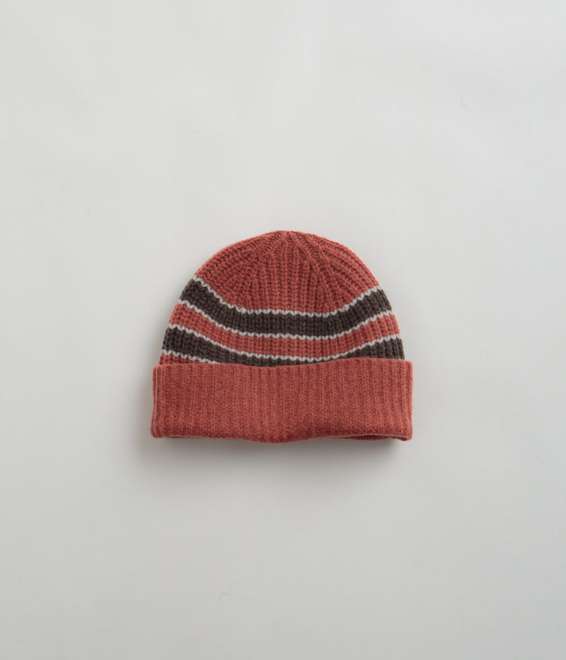 Mollusk County Cork Beanie in Faded Brick