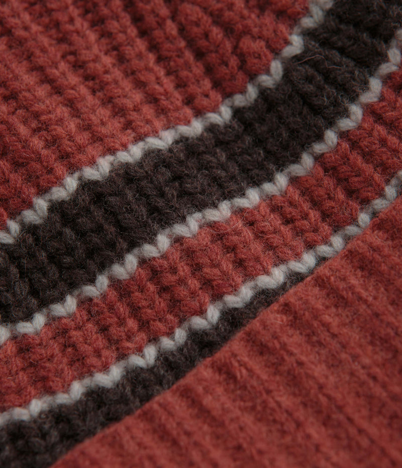 Mollusk County Cork Beanie in Faded Brick