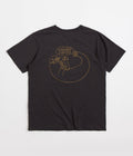 Mollusk Dude Yes T-Shirt in Black Indigo