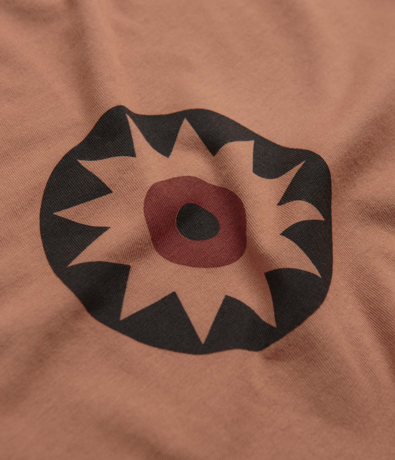 Mollusk Eye in the Sky T-Shirt in Redwood