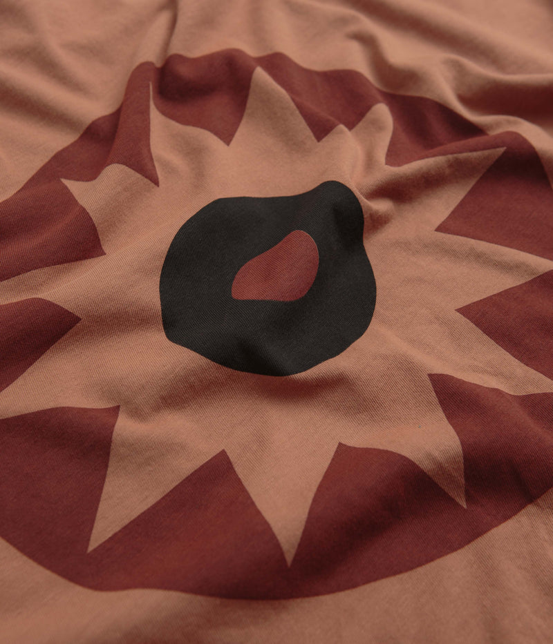 Mollusk Eye in the Sky T-Shirt in Redwood