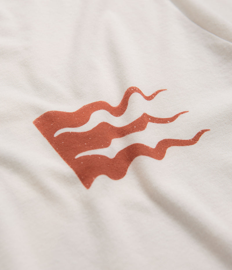 Mollusk Fair Wind T-Shirt in Fog