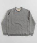 Mollusk Heavy Terry Crewneck Sweatshirt in Heather Grey