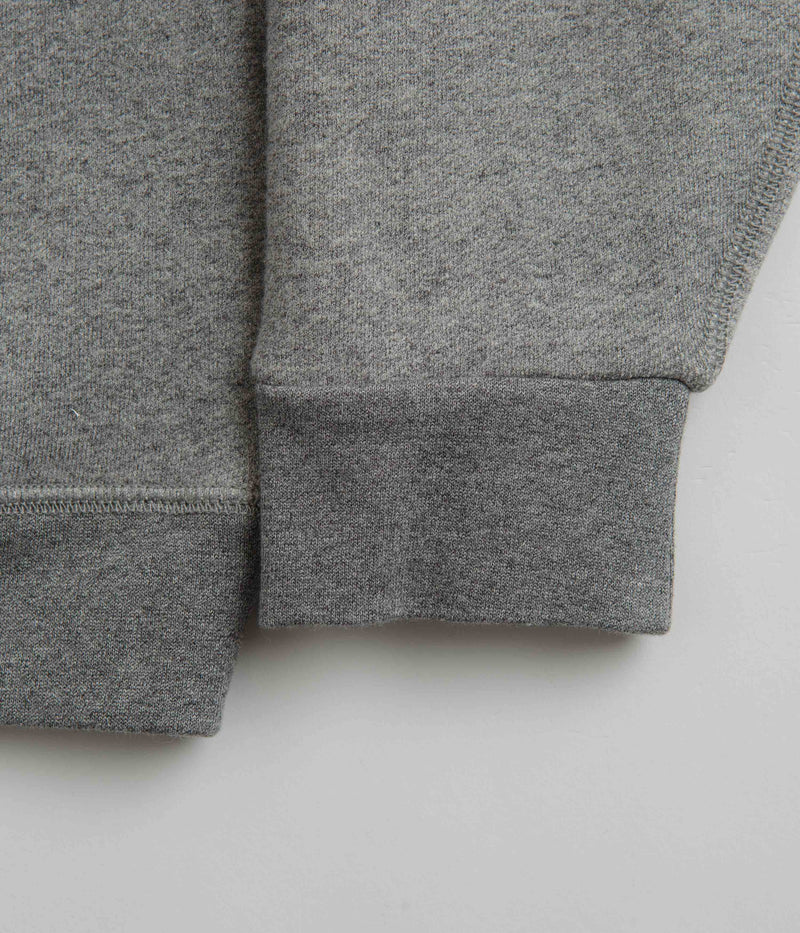 Mollusk Heavy Terry Hoodie in Heather Grey