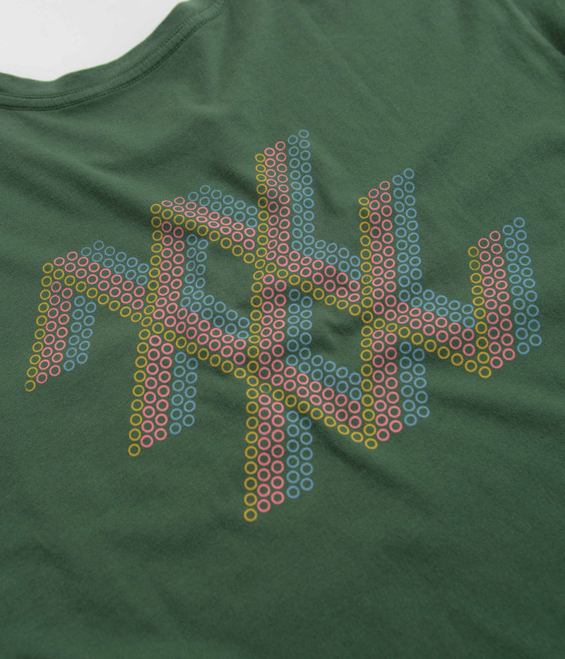 Mollusk Lattice Energy T-Shirt in Rover Green