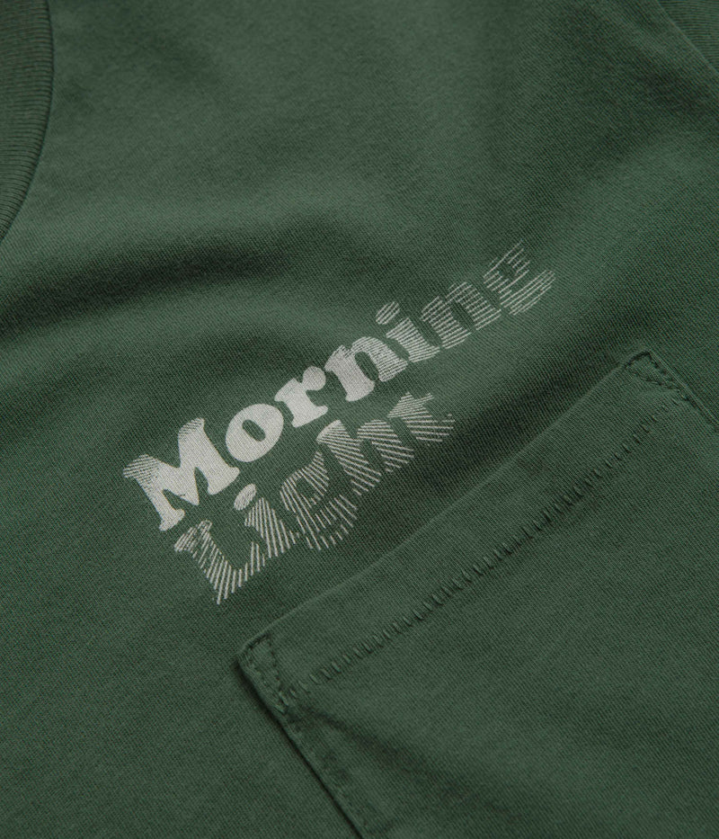 Mollusk Morning Light T-Shirt in Rover Green