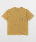Mollusk Mushroom Pocket T-Shirt in Mustard