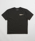 Mollusk Olde Whale T-Shirt in Faded Black