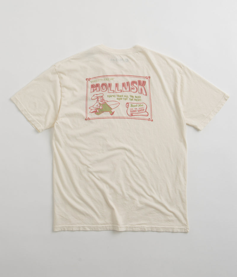 Mollusk Pretty Fresh T-Shirt in Antique White