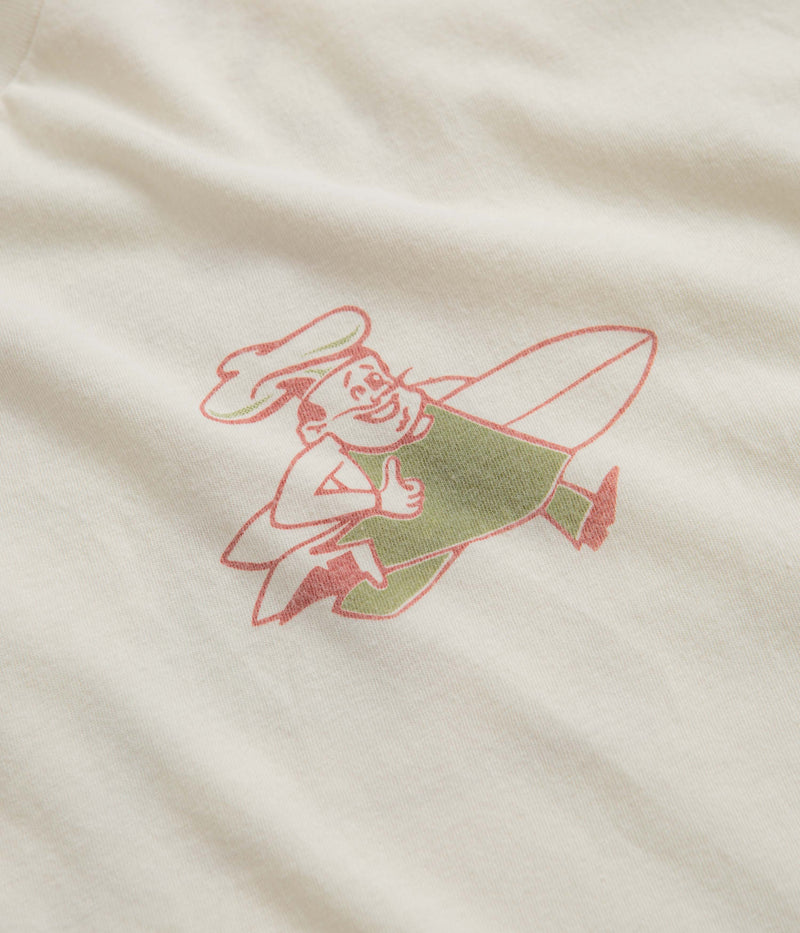Mollusk Pretty Fresh T-Shirt in Antique White