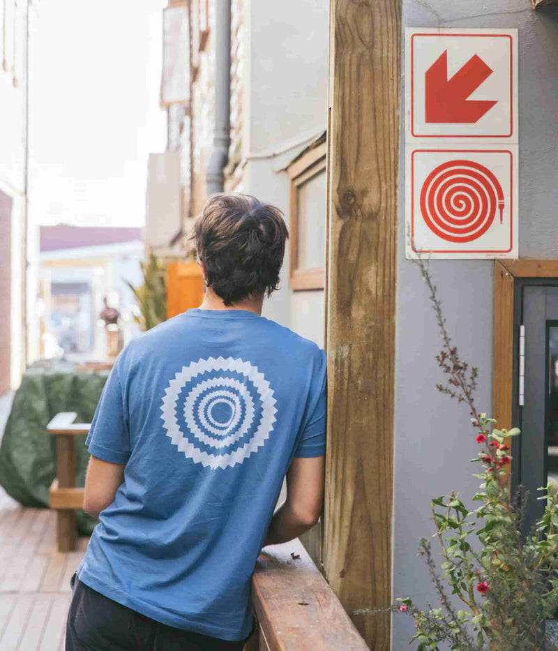 Mollusk Pure Energy T-Shirt in True Blue