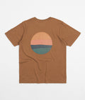 Mollusk Realize T-Shirt in Orange Earth
