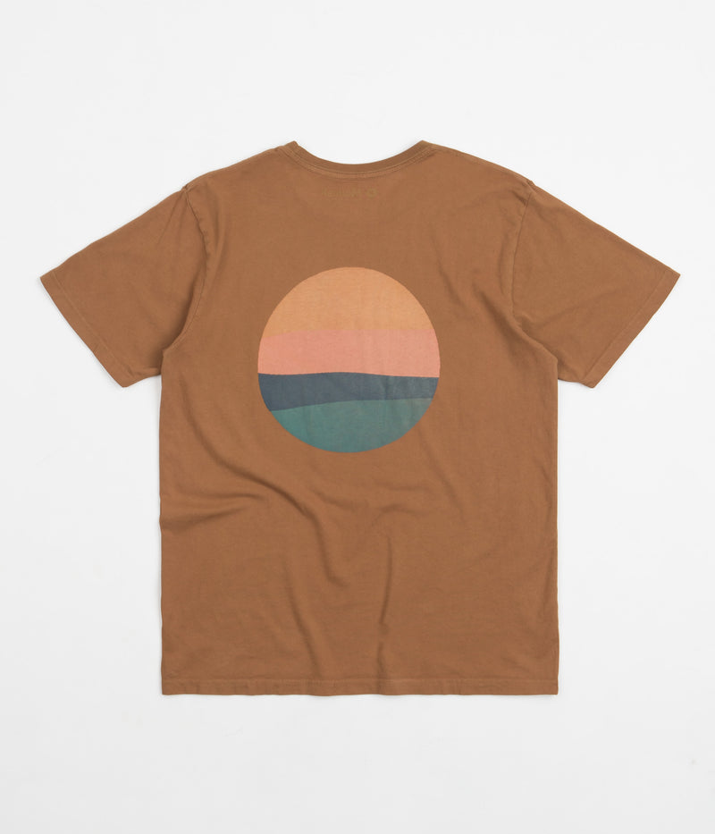 Mollusk Realize T-Shirt in Orange Earth