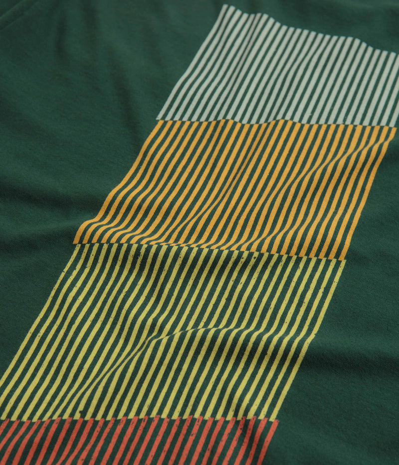 Mollusk Spectrum T-Shirt in Pinyon Green
