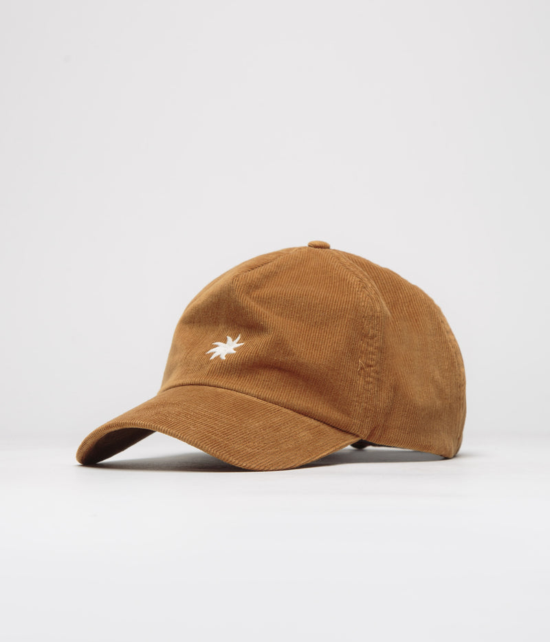 Mollusk Sunsplash Polo Cap in Orange Earth