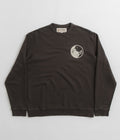 Mollusk Surf Society Crewneck Sweatshirt in Black