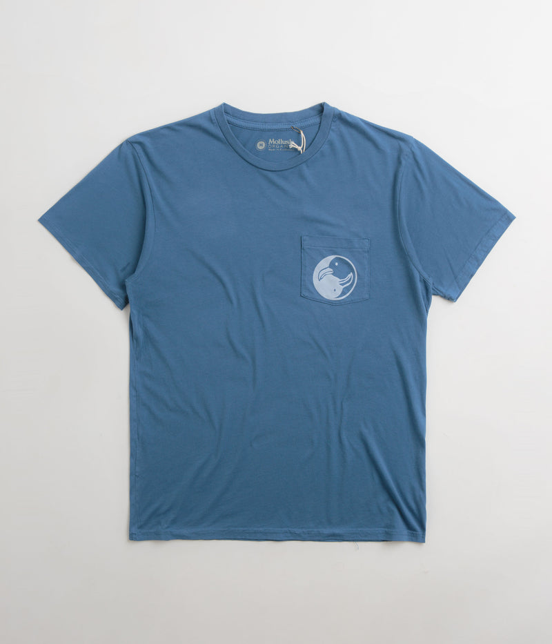 Mollusk Surf Society T-Shirt in True Blue