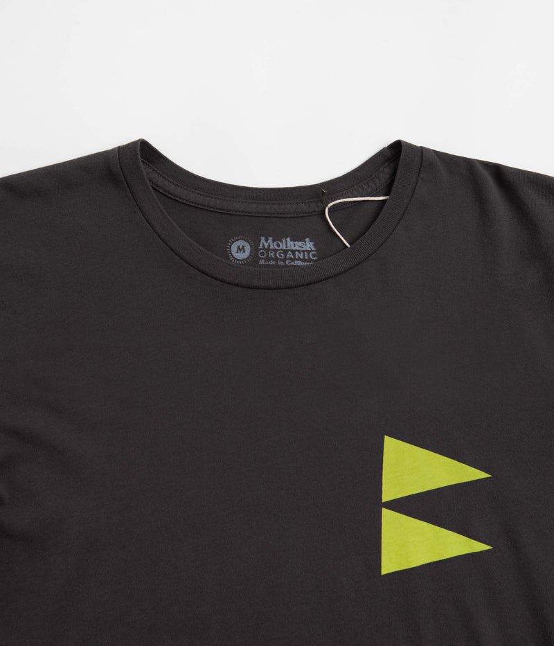 Mollusk Switch T-Shirt in Faded Black
