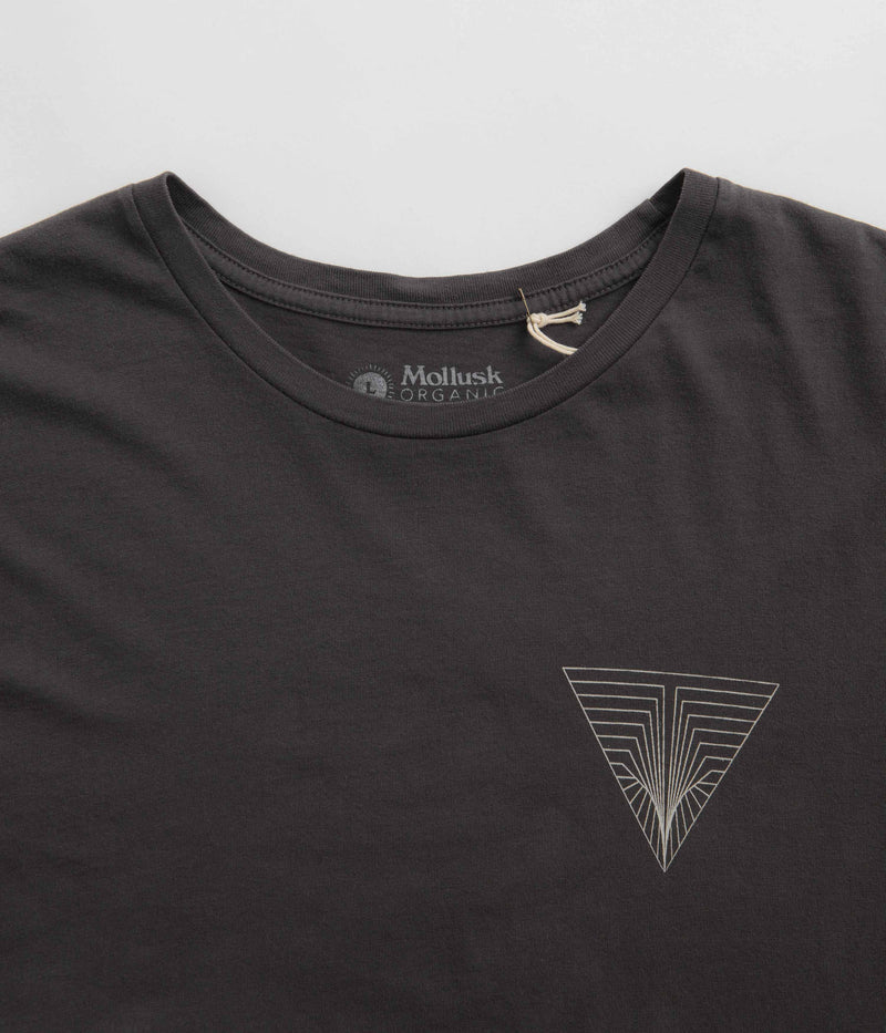 Mollusk Thruster T-Shirt in Faded Black