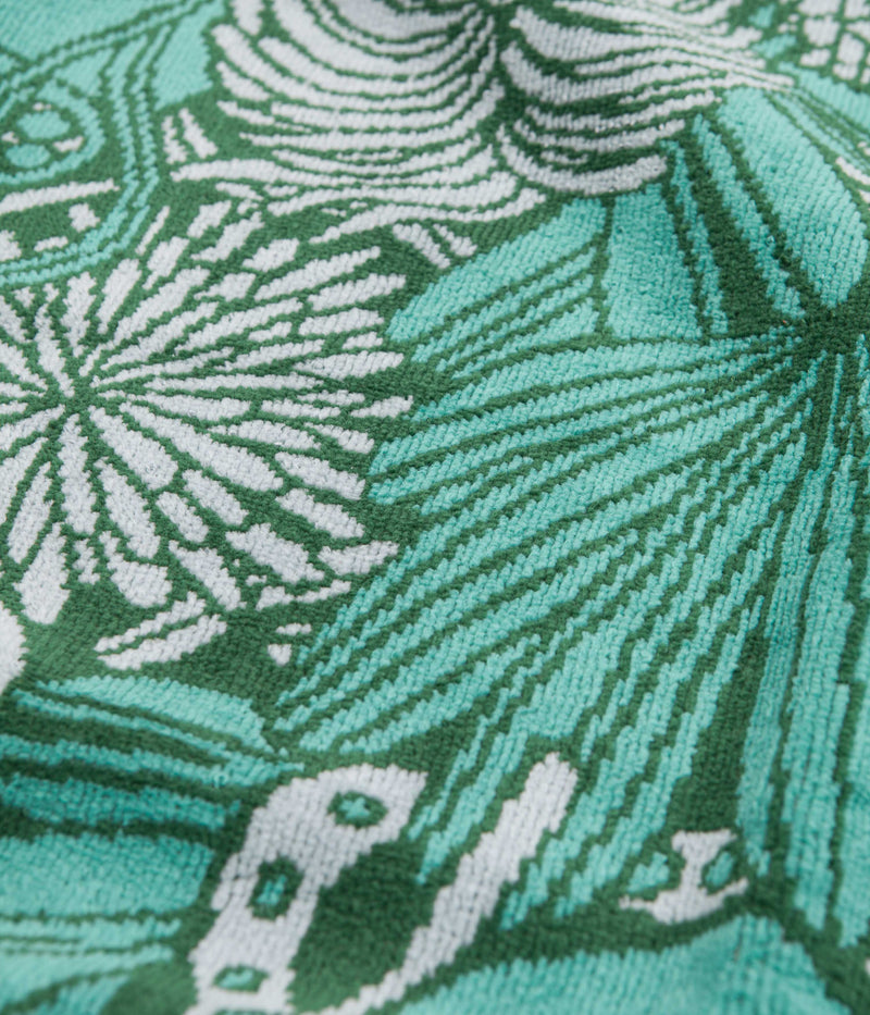 Mollusk Tidepool Towel in Blue and Green