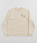 Mollusk Vibrations Crewneck Sweatshirt in Super Natural