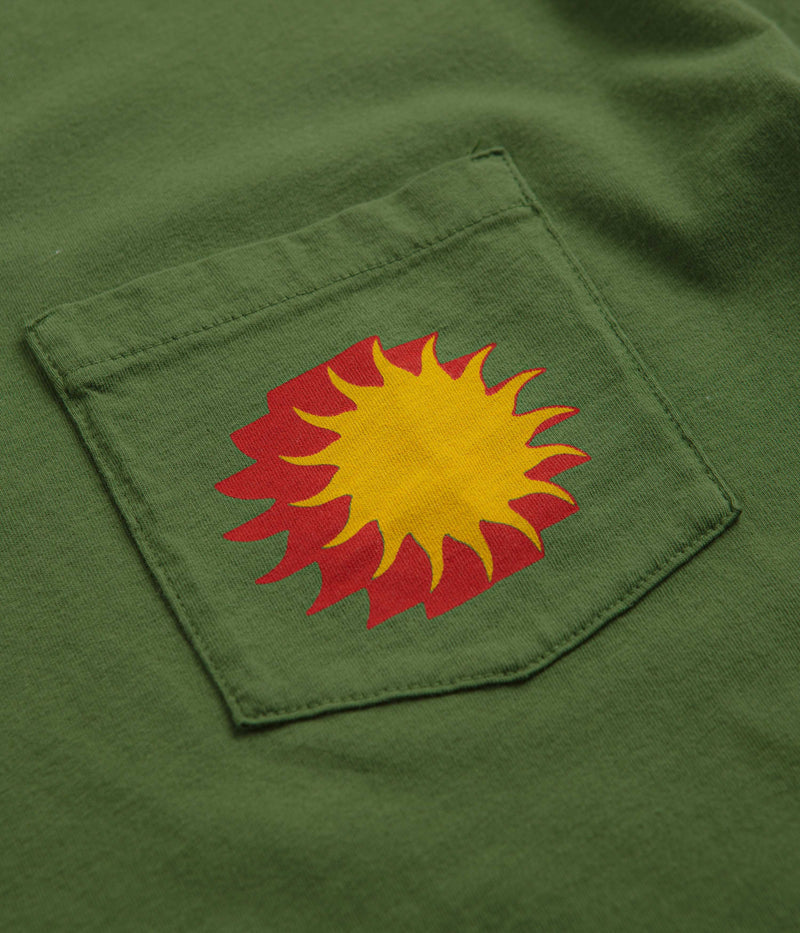 Mollusk Volta T-Shirt in True Green
