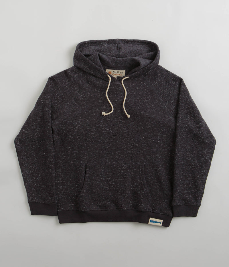 Mollusk Whale Patch Hoodie in Faded Navy