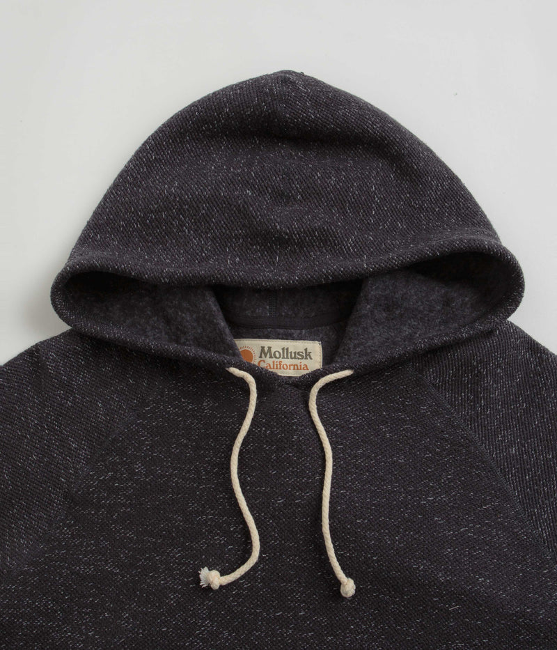 Mollusk Whale Patch Hoodie in Faded Navy