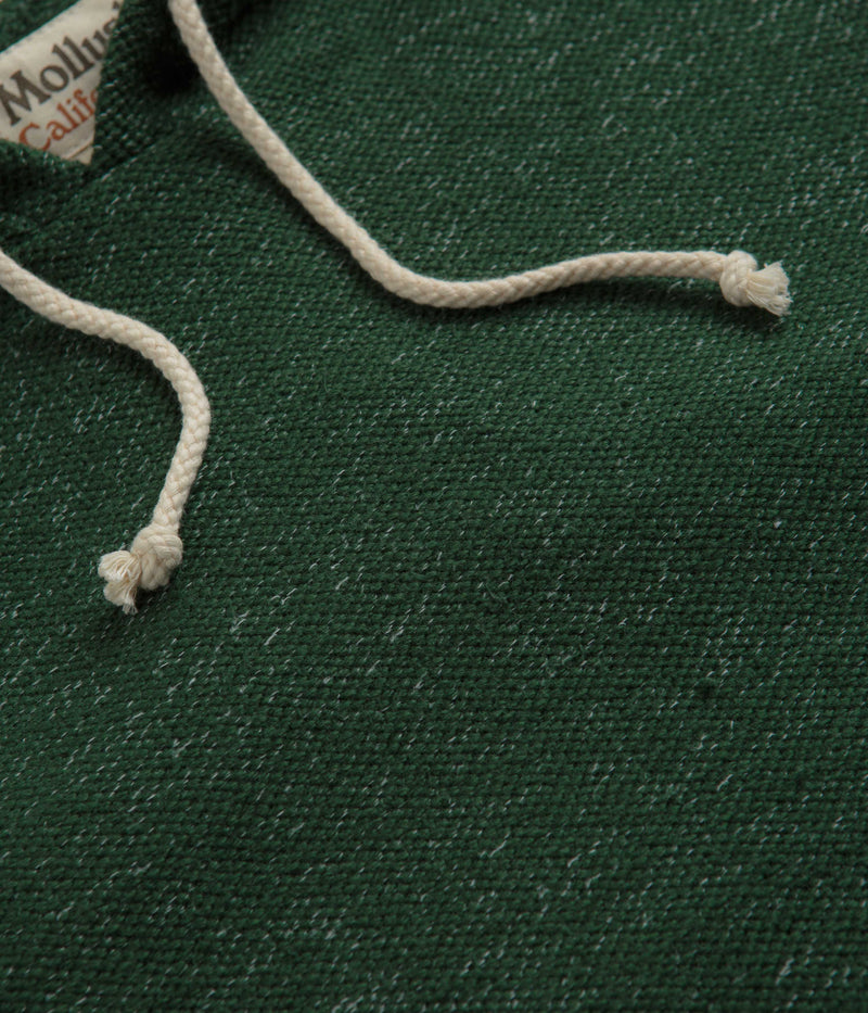 Mollusk Whale Patch Hoodie in Forest
