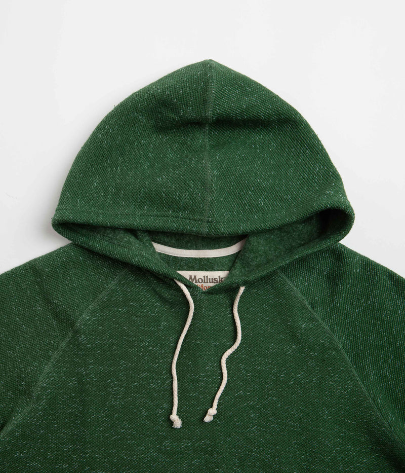 Mollusk Whale Patch Hoodie in Rover Green