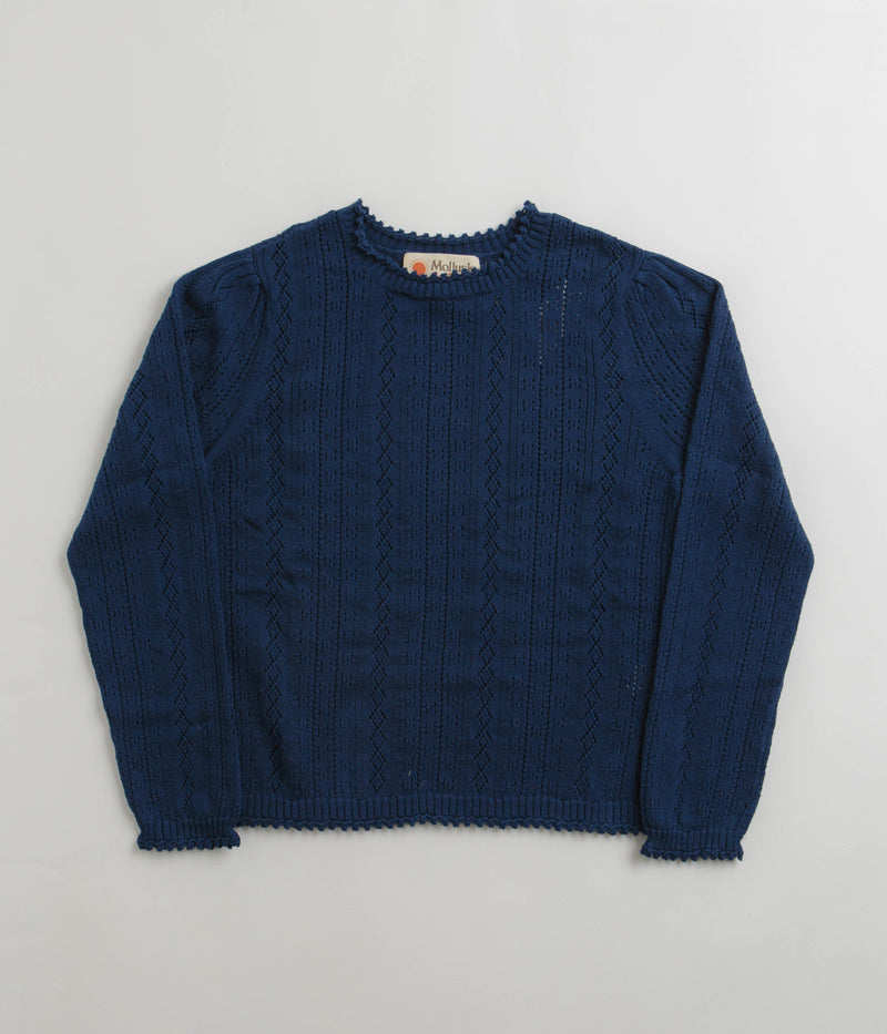 Mollusk Womens Juliette T-Shirt in Navy