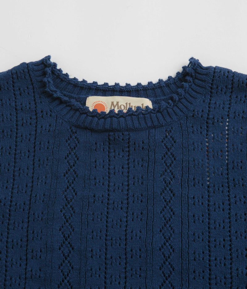 Mollusk Womens Juliette T-Shirt in Navy