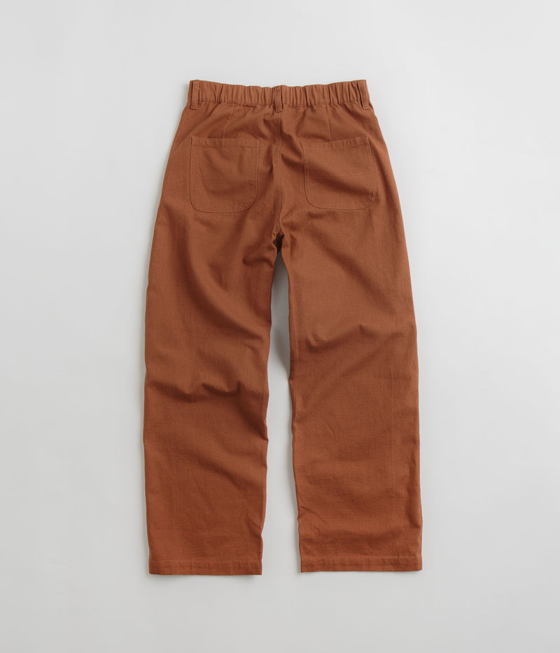 Mollusk Womens Painter Pants in Cognac
