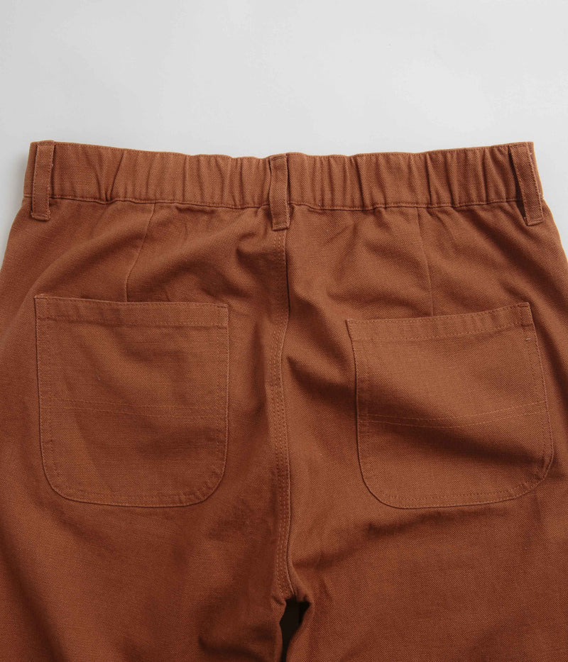 Mollusk Womens Painter Pants in Cognac