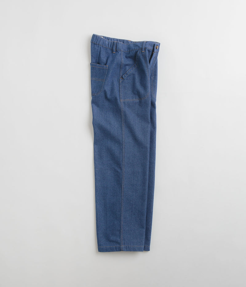 Mollusk Womens Painter Pants in Indigo Denim