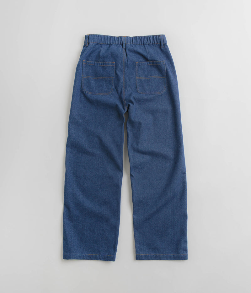 Mollusk Womens Painter Pants in Indigo Denim