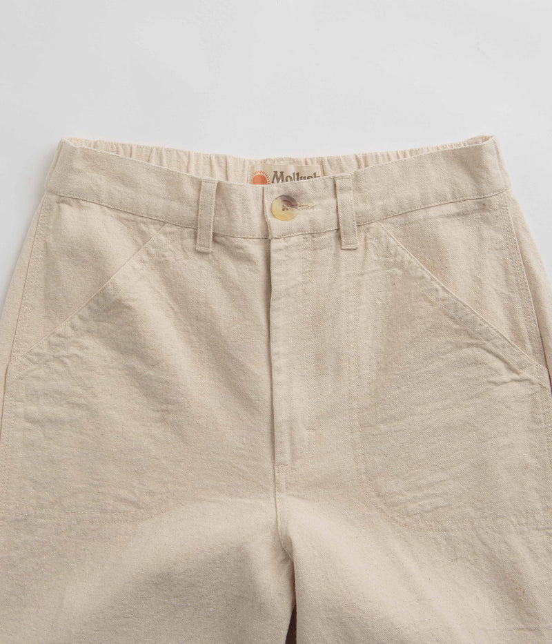 Mollusk Womens Painter Pants in Natural