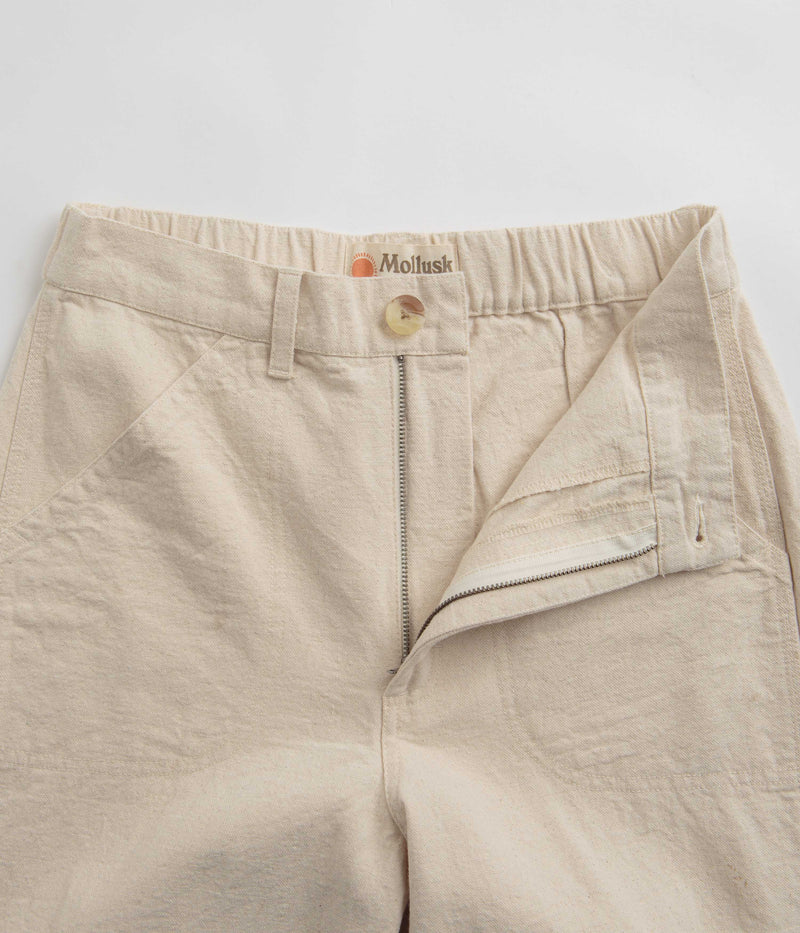 Mollusk Womens Painter Pants in Natural