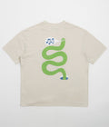 Mollusk Worm T-Shirt in Fog