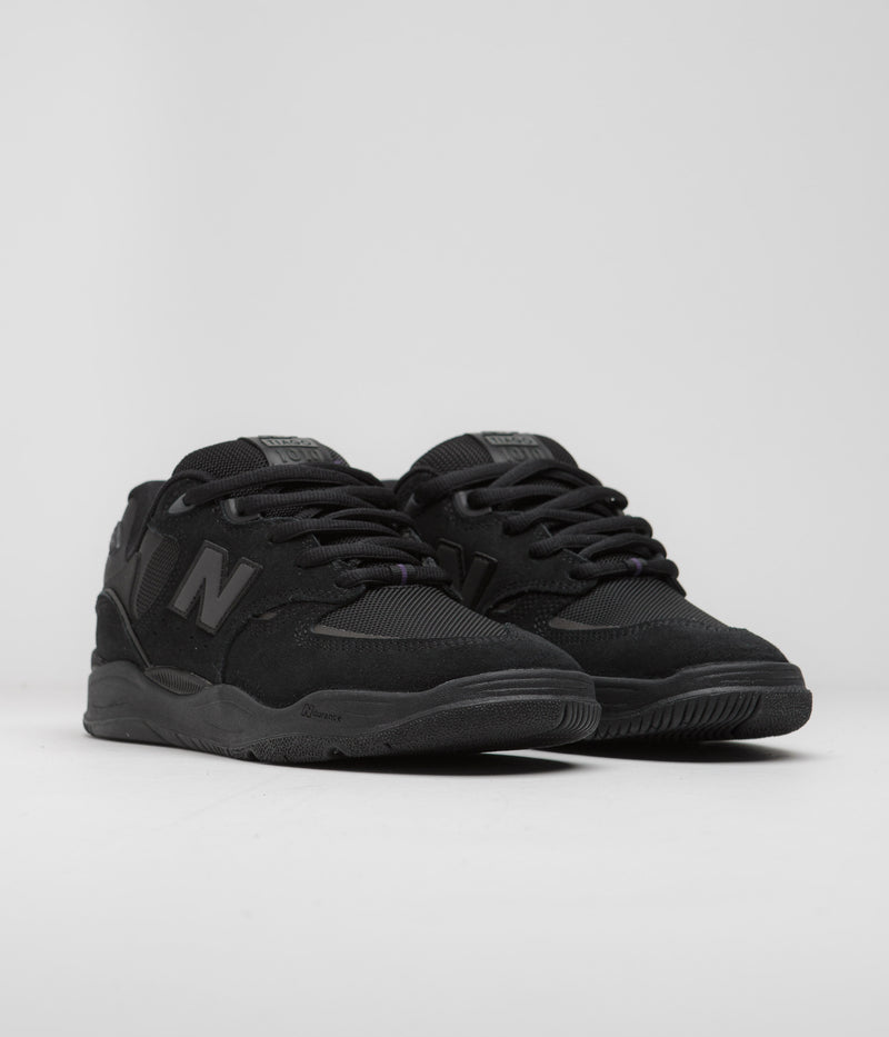 New Balance Numeric 1010 Tiago Lemos Shoes in Black and Black / Black