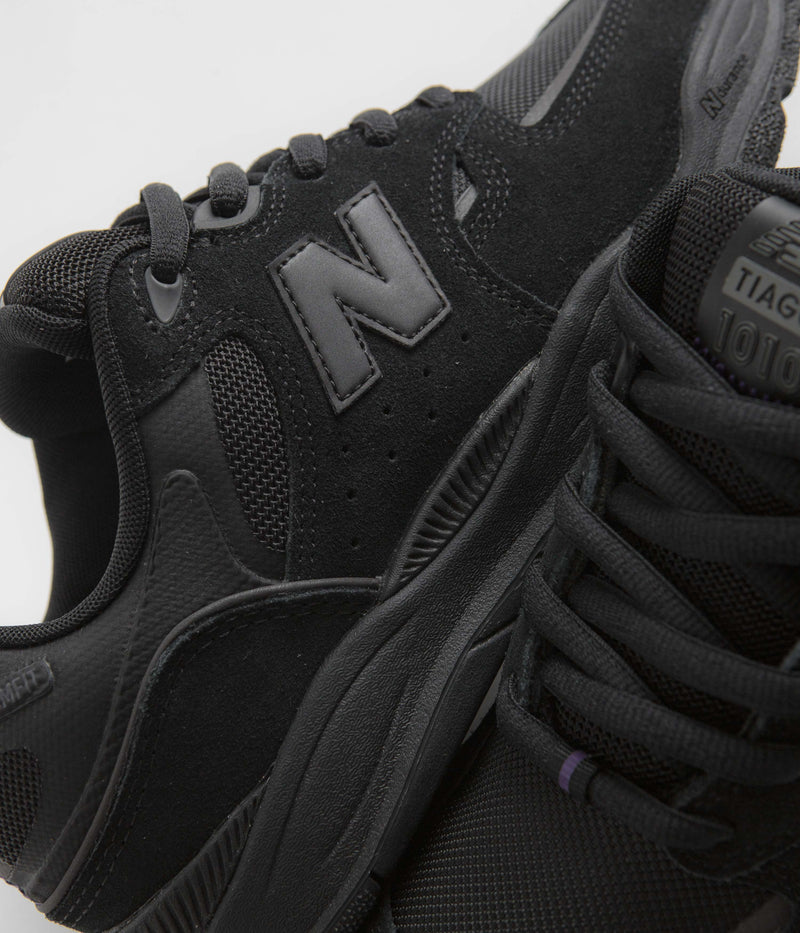 New Balance Numeric 1010 Tiago Lemos Shoes in Black and Black / Black