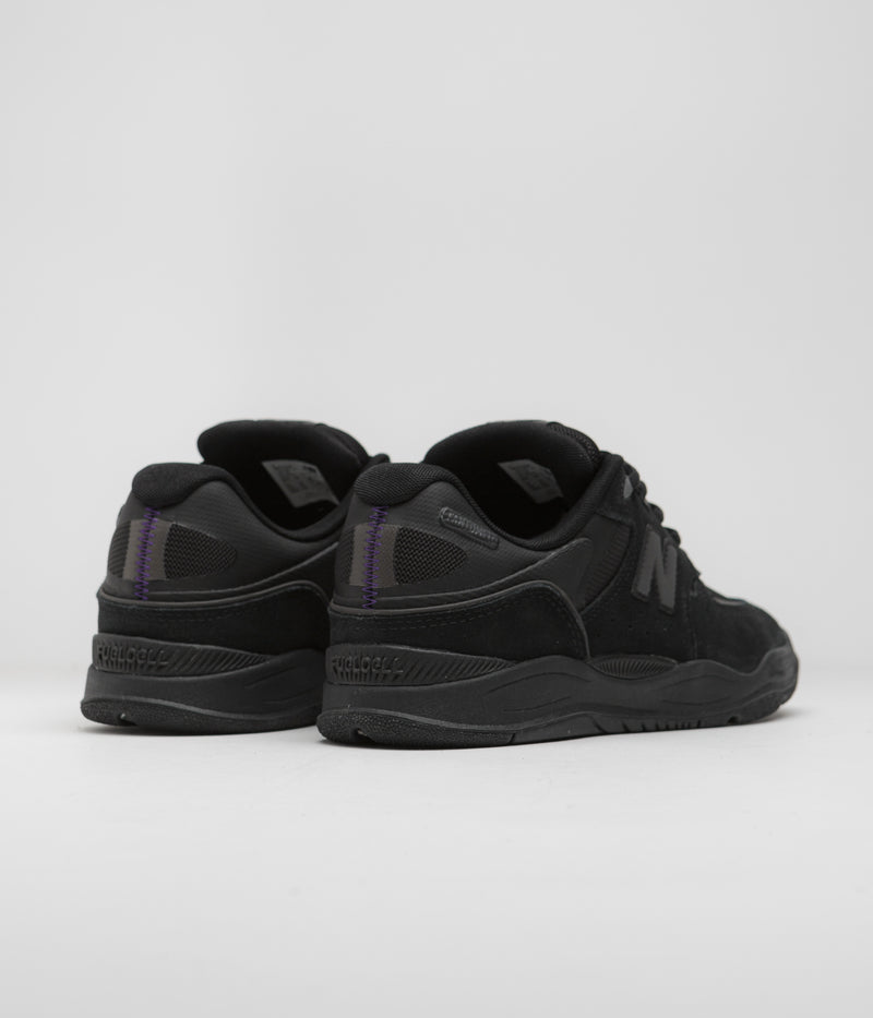 New Balance Numeric 1010 Tiago Lemos Shoes in Black and Black / Black